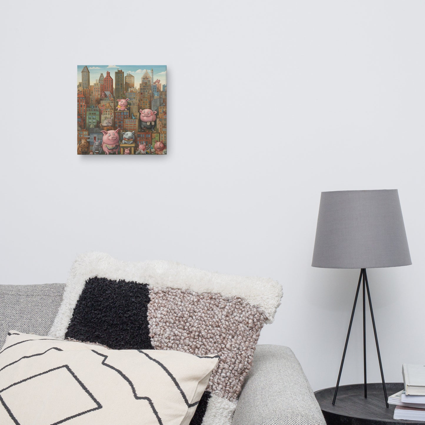 The "Pig City" - Old town Canvas