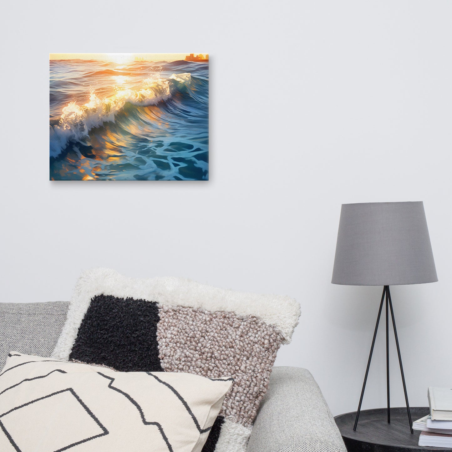Water - "By the shore" Canvas