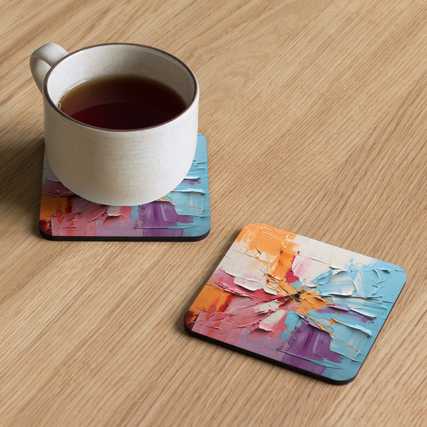 Sparkles Cork-back coaster