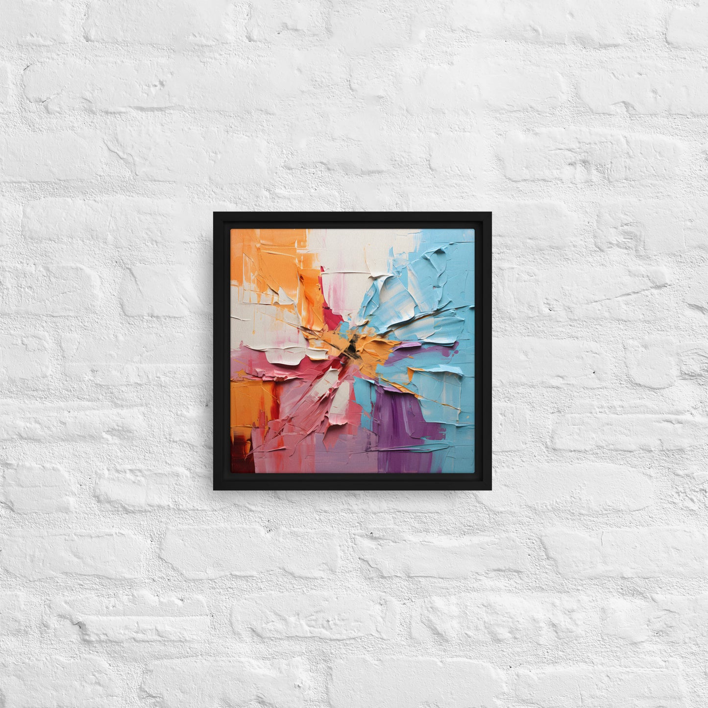Sparkles Framed canvas