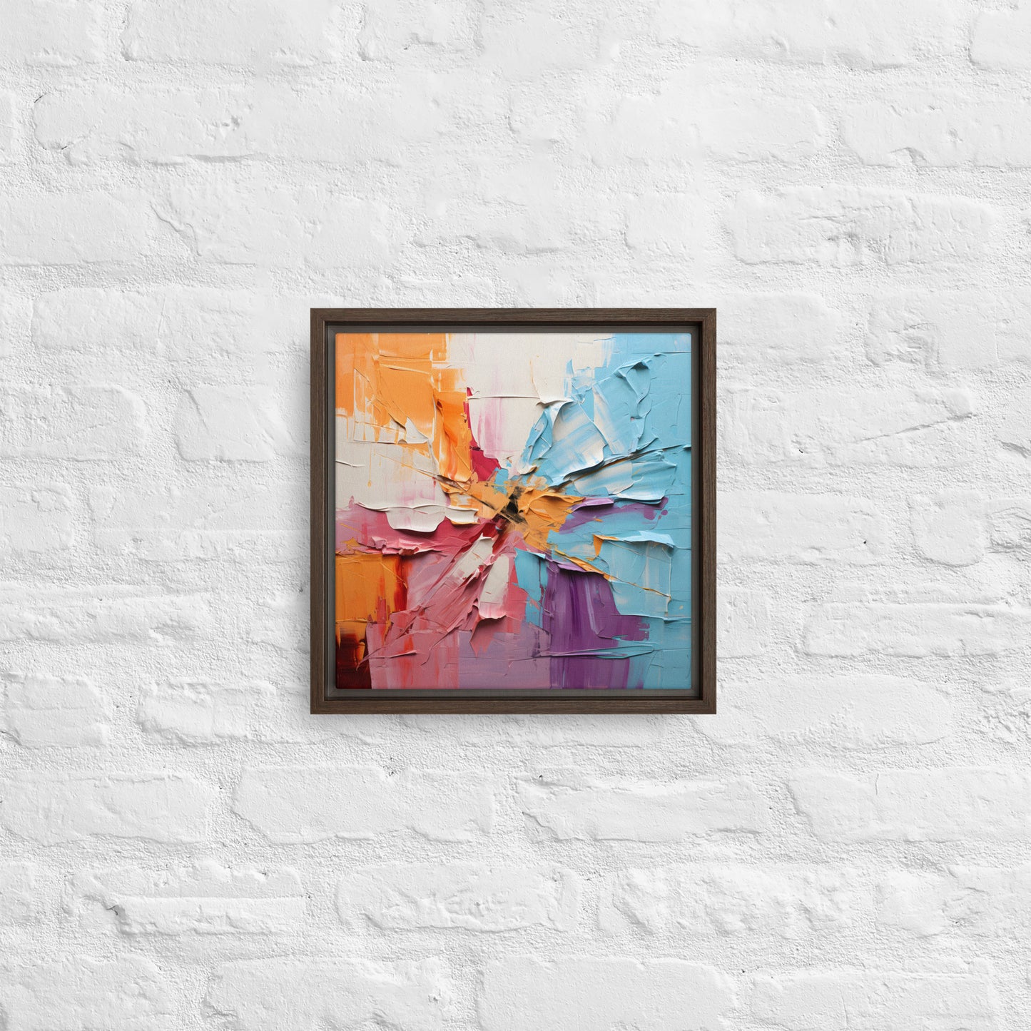 Sparkles Framed canvas