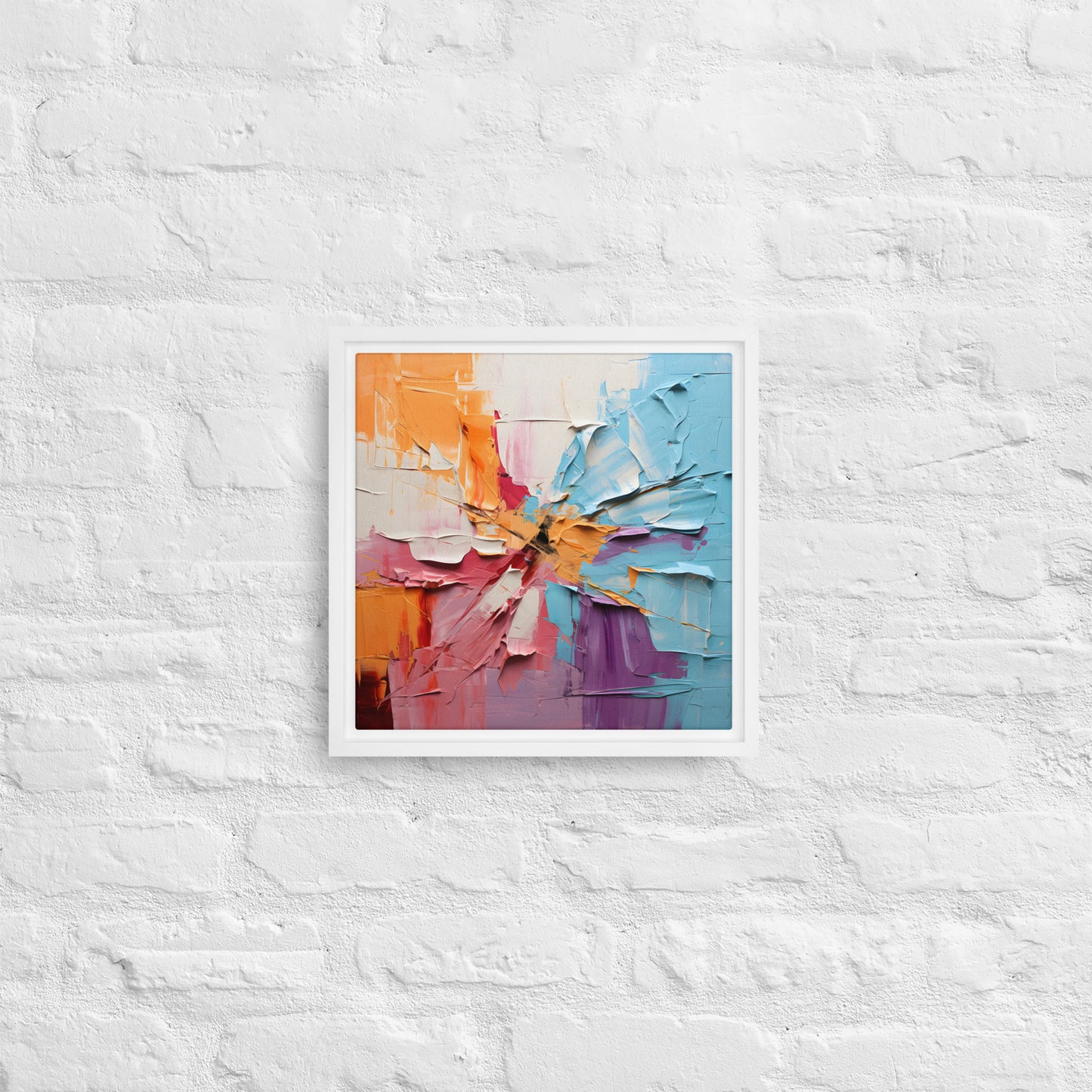 Sparkles Framed canvas