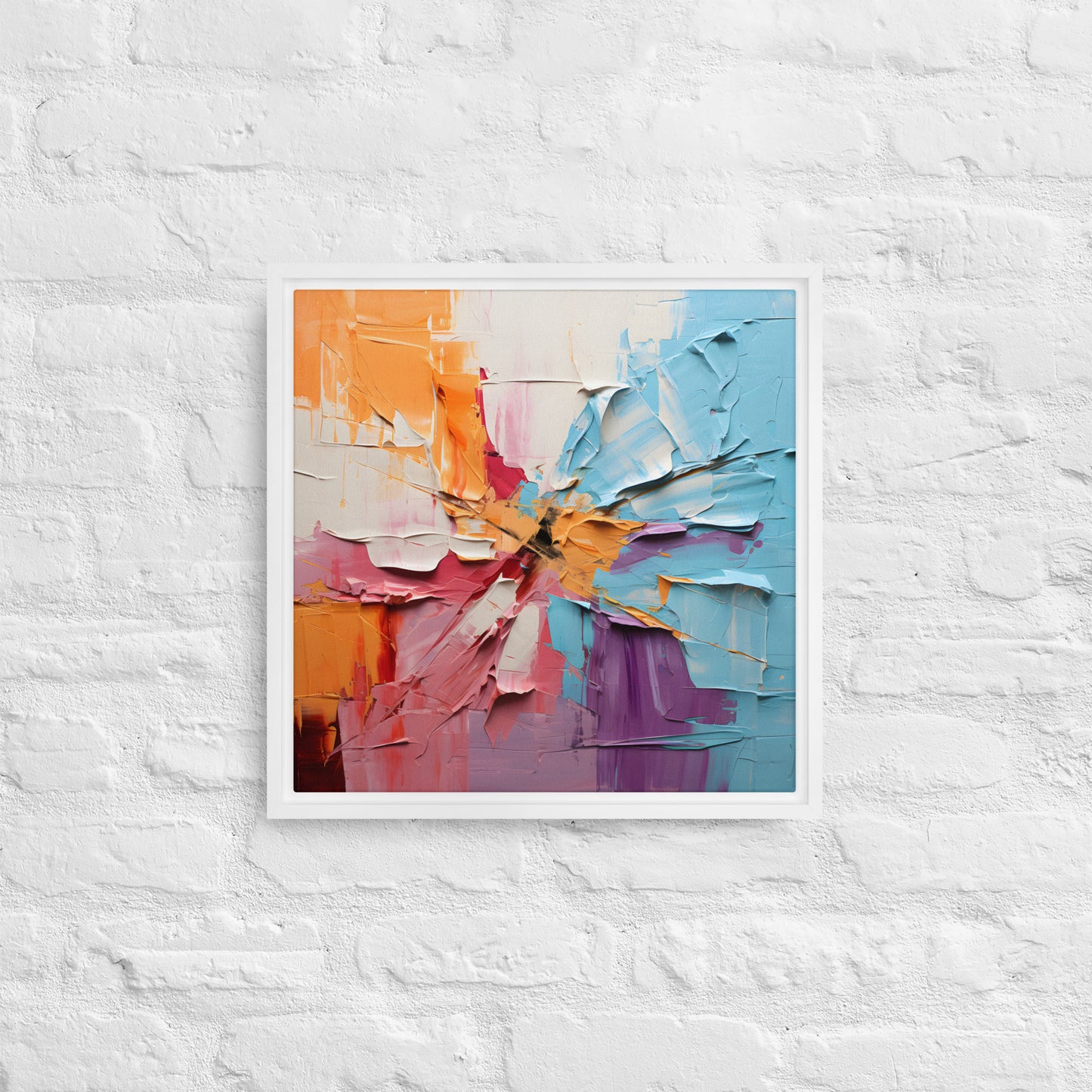 Sparkles Framed canvas