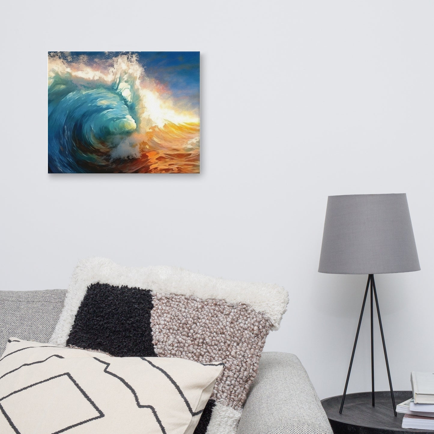 Water - "Waves" Canvas