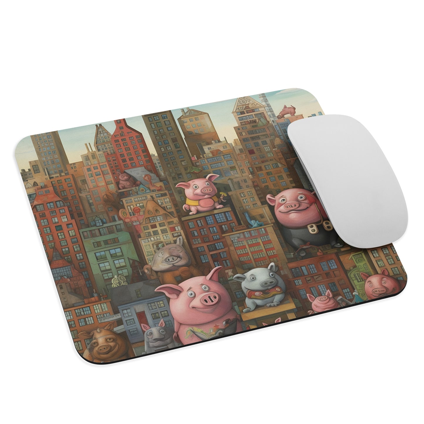 The "Pig City" - Old town Mouse pad