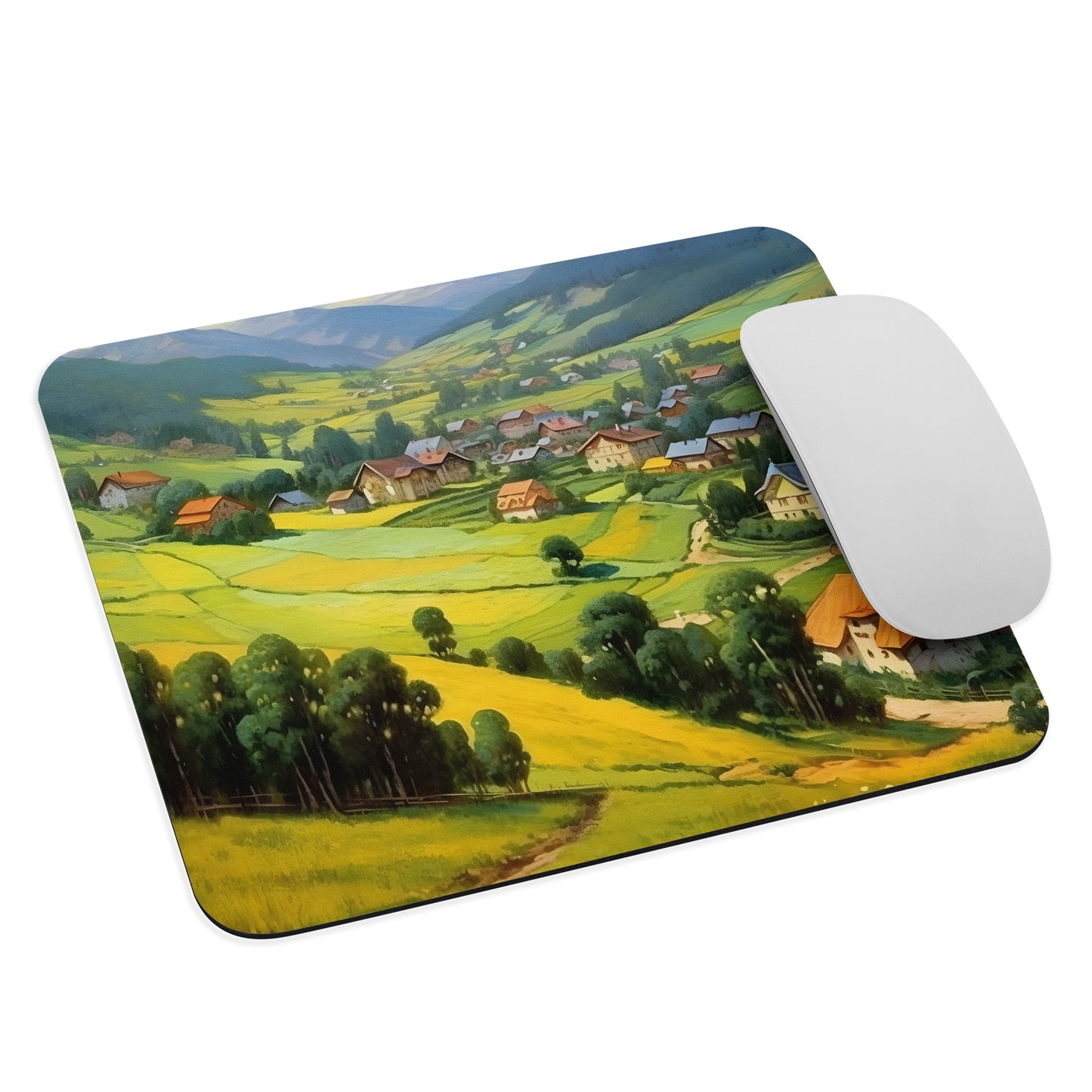 The Golden Village Mouse pad