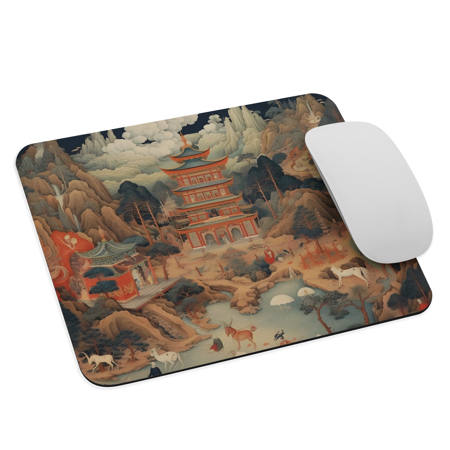 Eastern Mystery - "The hidden temple" Mouse pad