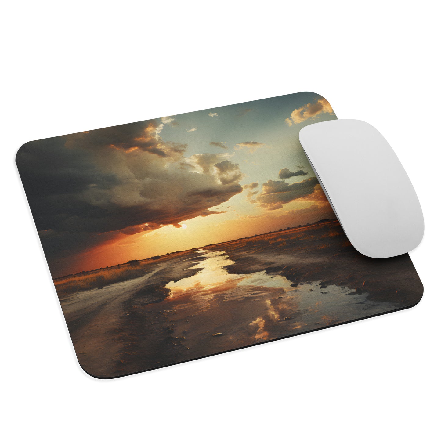 "River path" Mouse pad