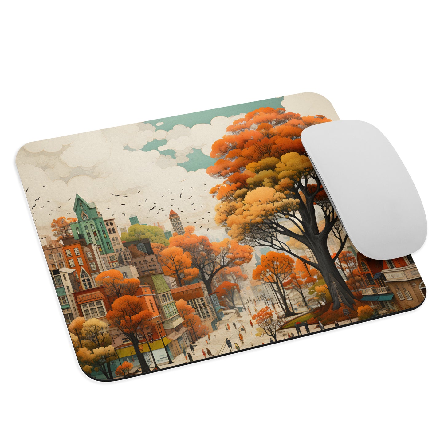 "Fall ing" Mouse pad